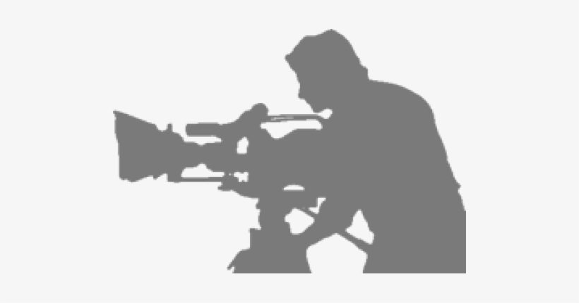 Video Camera Silhouette, transparent png download
