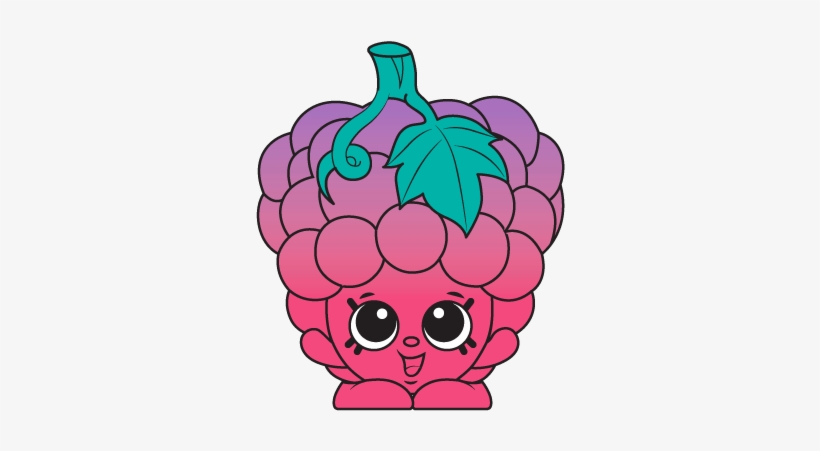 Gabriella Grape - Shopkins Grape Png, transparent png download