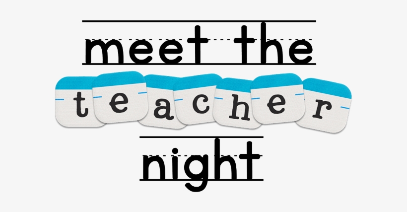 Meet The Teacher Night Clipart & Meet The Teacher Night - Meet The Teacher Night Clipart, transparent png download