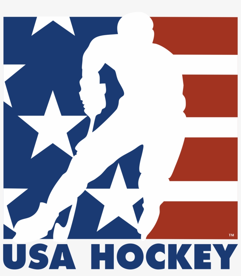 Usa Hockey Logo Png Transparent - Usa Hockey Logo, transparent png download