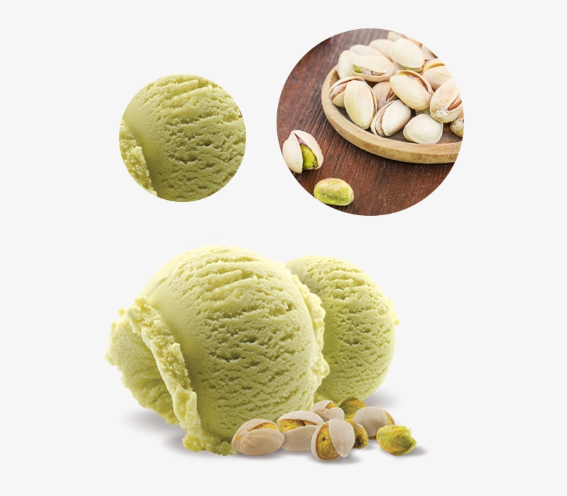 Pistachio Ice Cream, transparent png download