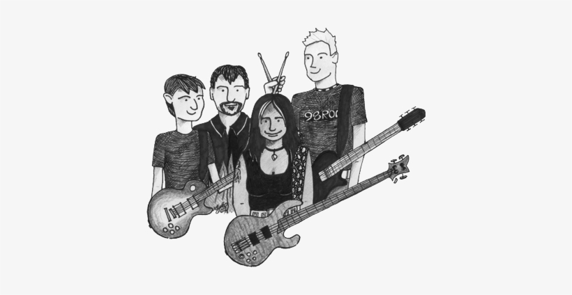 Alma Fiera - Band Rock Cartoon Png, transparent png download