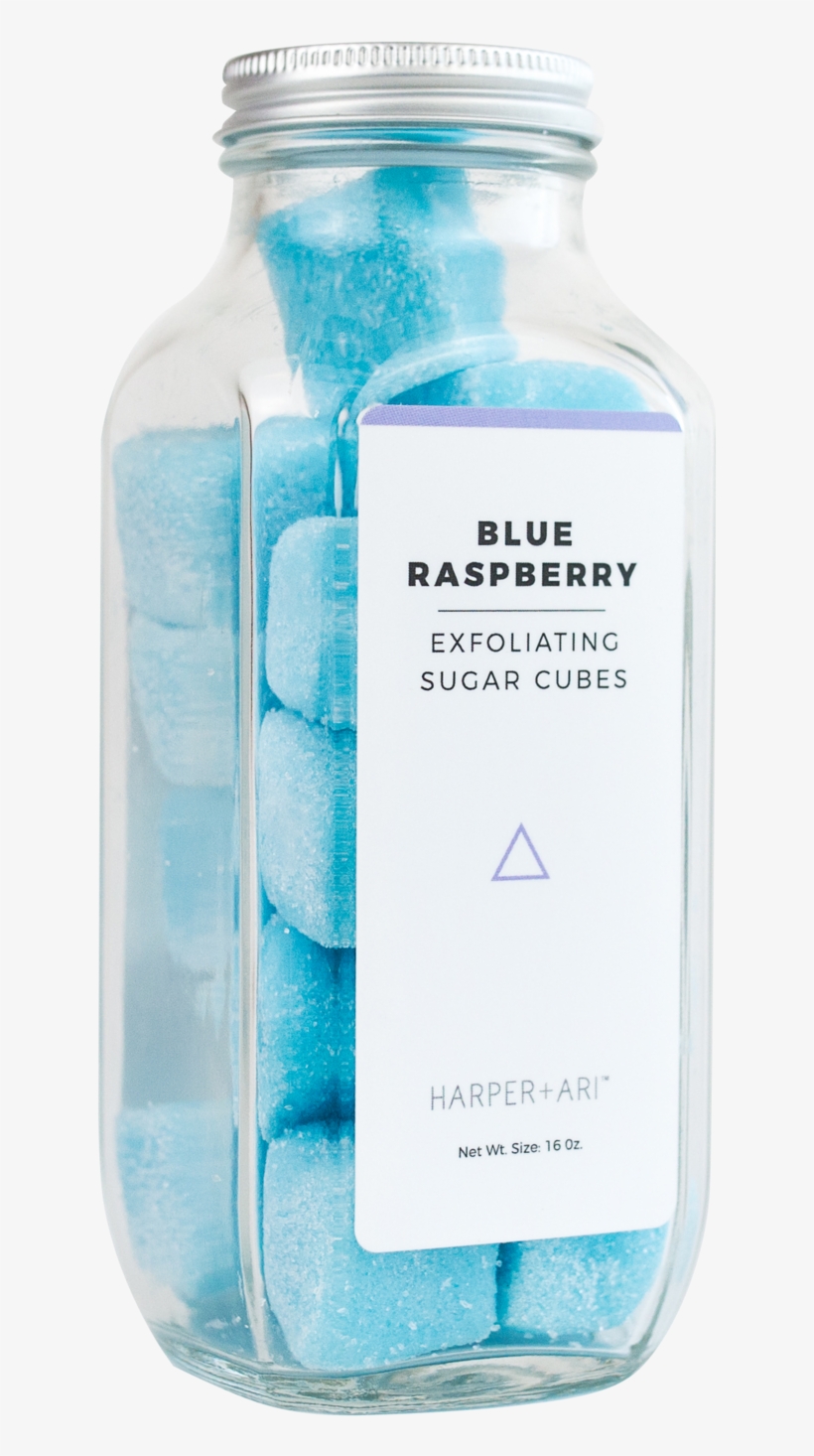 Blue Raspberry Sugar Cubes - Exfoliation, transparent png download