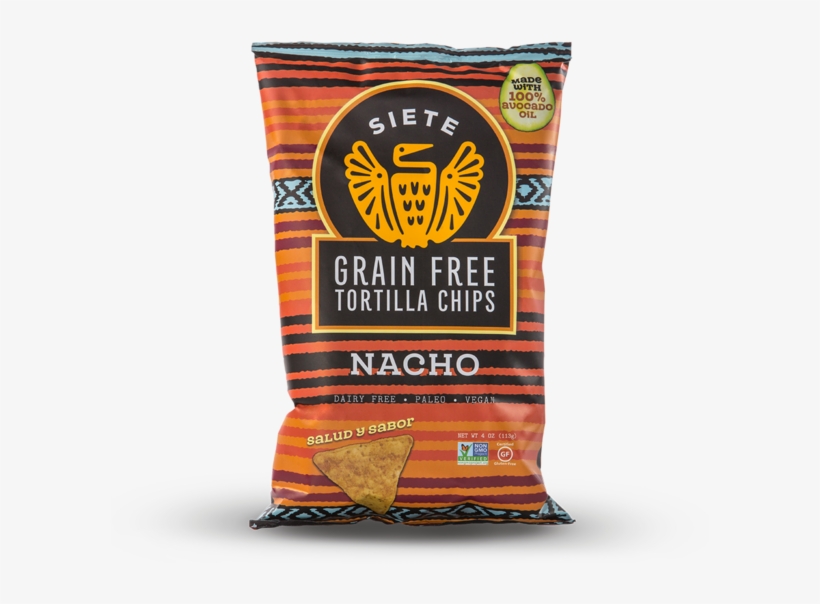 Siete Grain Free Tortilla Chips, transparent png download