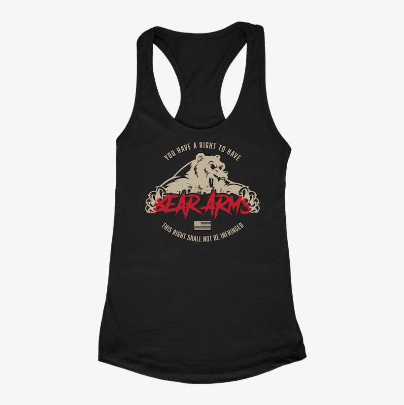 Bear Arms - Active Tank, transparent png download