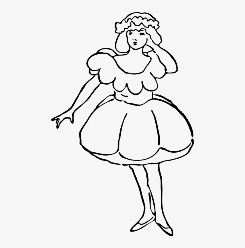 Computer Icons Dance Girl Presentation Download - Clip Art For Girl, transparent png download