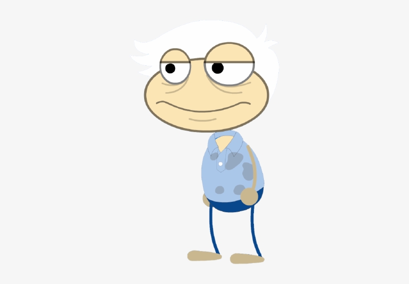 Elderly Townie - Poptropica Tesla, transparent png download