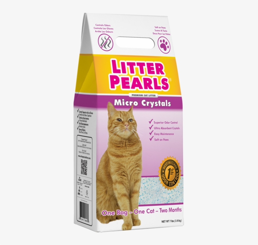 Ultra Pet Litter Pearls Micro Crystal Cat Litter - Ultra Pet Litter Pearls Micro Crystal Cat Litter -, transparent png download