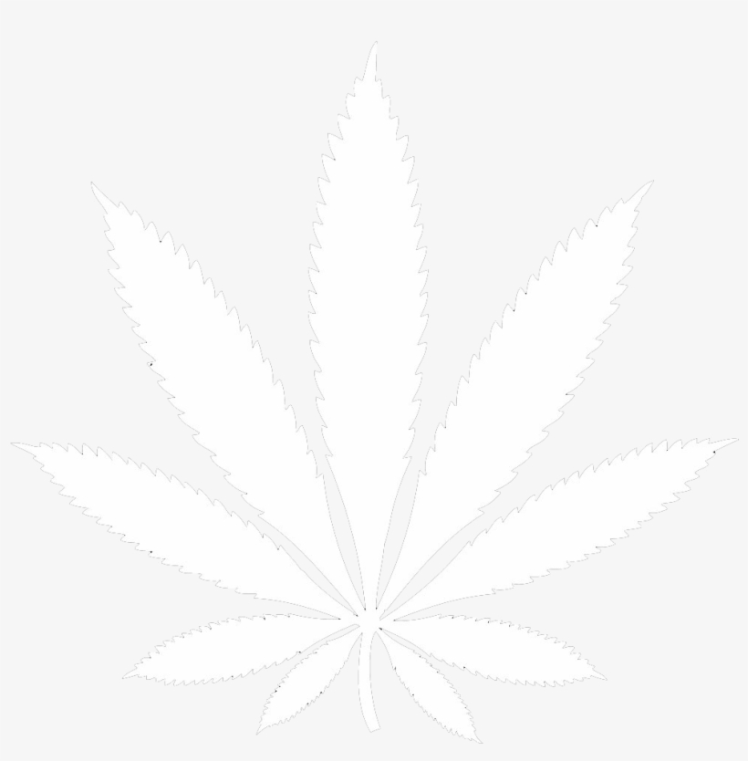 Buy Weed - Marijuana Black And White, transparent png download