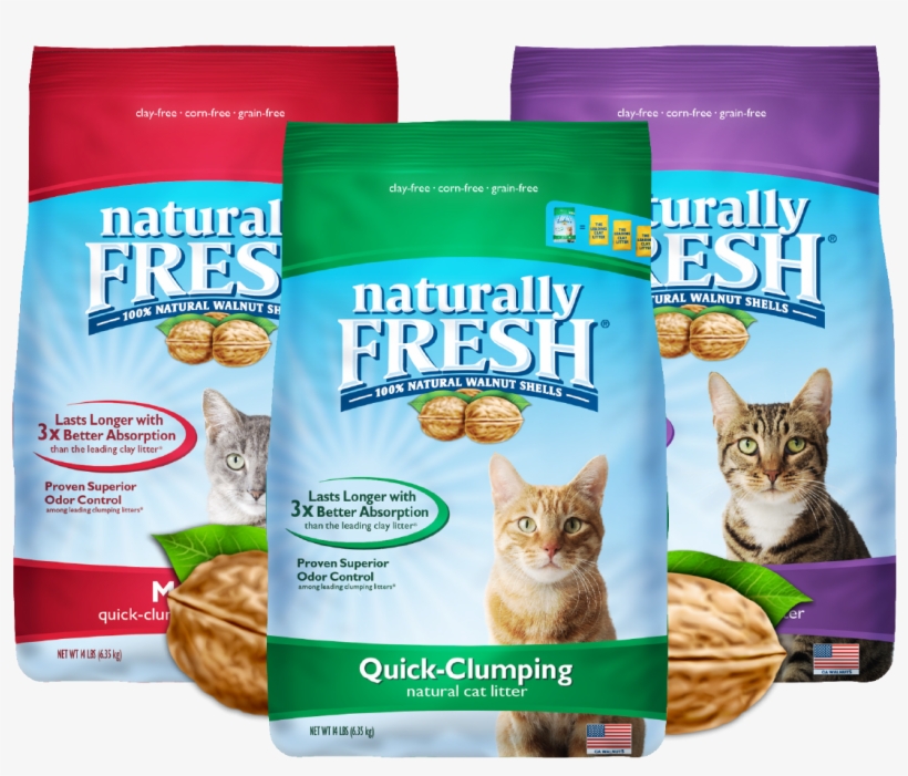 Eco Shell Takes Ownership Of Naturally Fresh Cat Litter - Blue Naturally Fresh Cat Litter, Natural, Quick-clumping, transparent png download