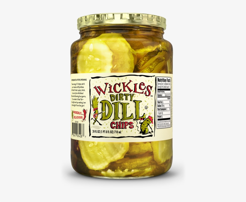 Shop - Wickles Dirty Dill Chips, transparent png download