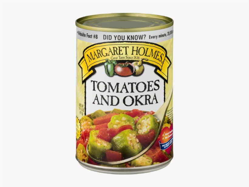 Tomato Products • Tomatoes And Okra - Margaret Holmes Field Peas And Snaps, transparent png download
