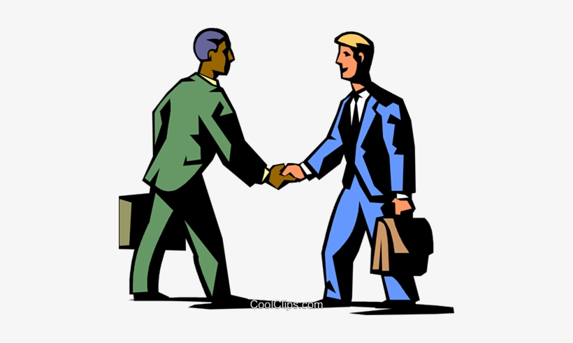 Businessman Shaking Hands Royalty Free Vector Clip - Advantages Of Long Term Partnerships, transparent png download
