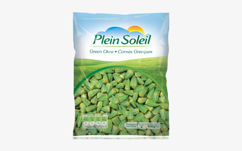 Green Okra Main - Plein Soleil Green Peas 400gm, transparent png download
