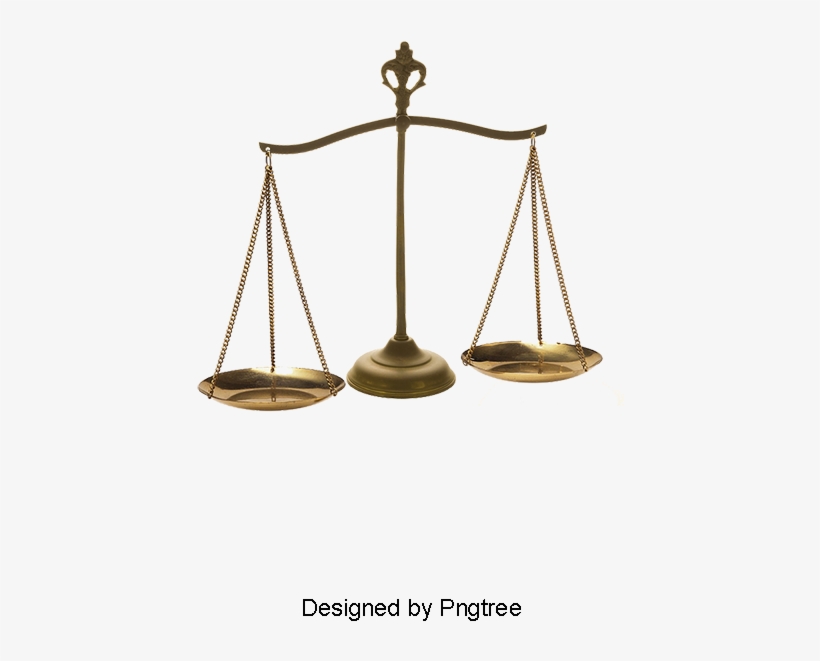 Gold Metallic Balance Scale, Scale Clipart, Balance, - Clip Art, transparent png download