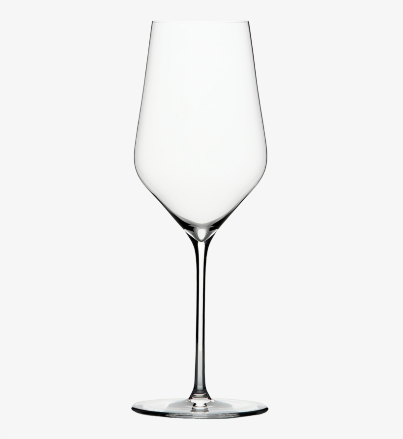 Zalto White Wine Glass 400ml - Flute Glass, transparent png download