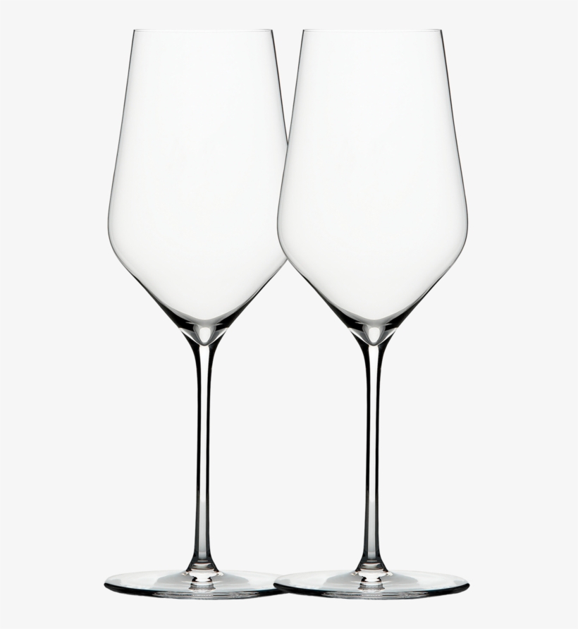 Zalto White Wine Glass 400ml - Zalto Glass White, transparent png download