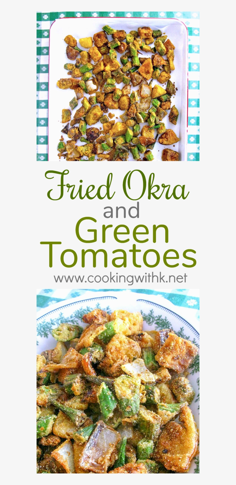 Fried Okra And Green Tomato Combo - Fried Green Tomatoes, transparent png download