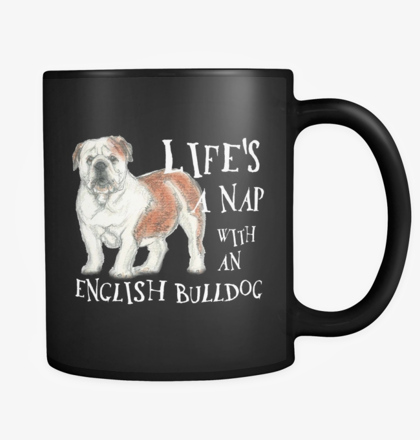 English Bulldog Mug - Its My Dna Bike, transparent png download