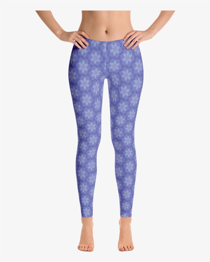 Image Of Forget Me Not Leggings - Midnight-teal Halftone Sneakers, transparent png download