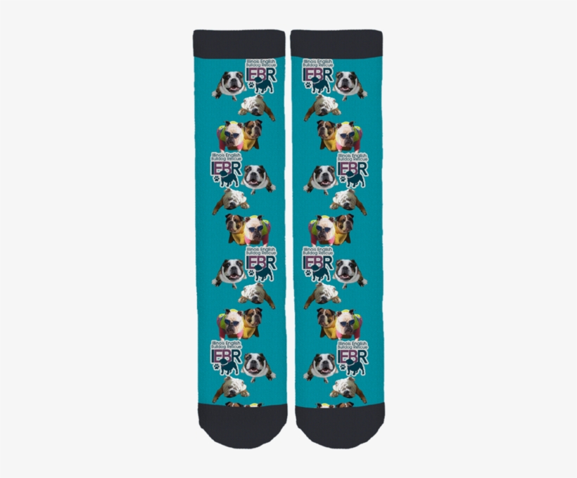Il English Bulldog Rescue Crew Socks - Harrier, transparent png download