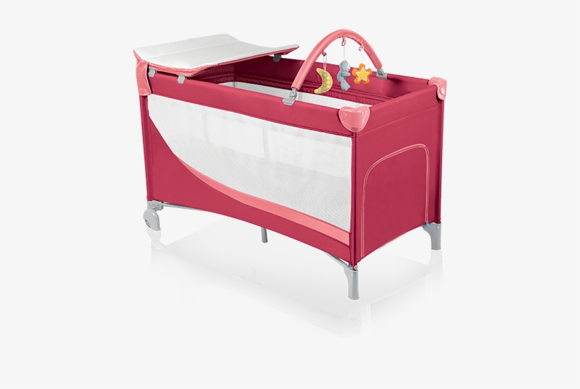 Baby Playpen Baby Travel Cot Baby Crib - Łóżeczko Turystyczne 2 Poziomowe, transparent png download