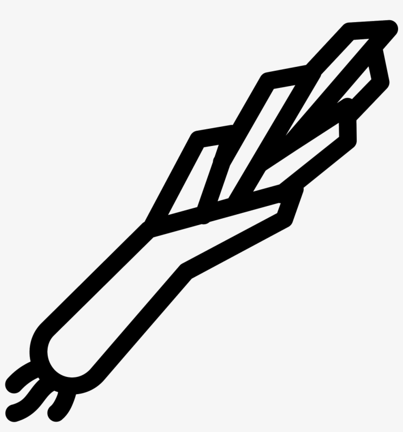 The Icon Is A Simplified Depiction Of A Leek, A Large - Leek, transparent png download
