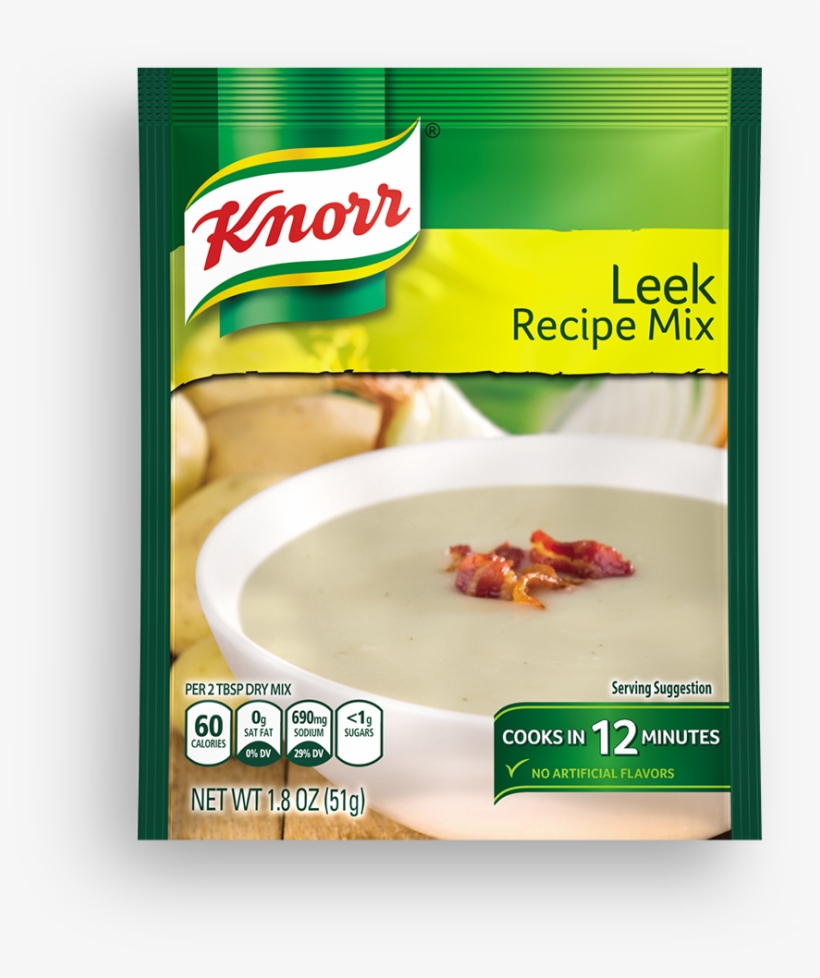 Knorr Leek Soup Mix, transparent png download
