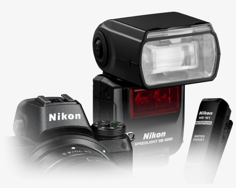 Accessories - Nikon Speedlight Sb-5000 Speedlight Af Flash, transparent png download