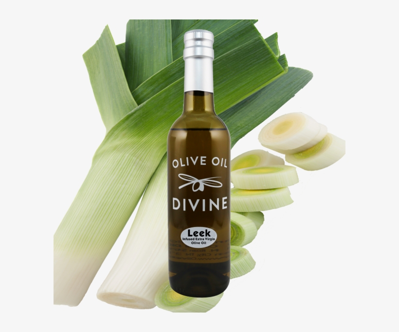 Leek Infused Extra Virgin Olive Oil - Olive Oil, transparent png download