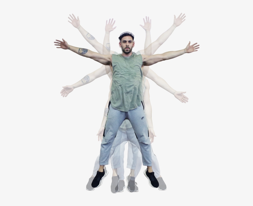 Man Doing Jumping Jacks - Jumping Jack, transparent png download