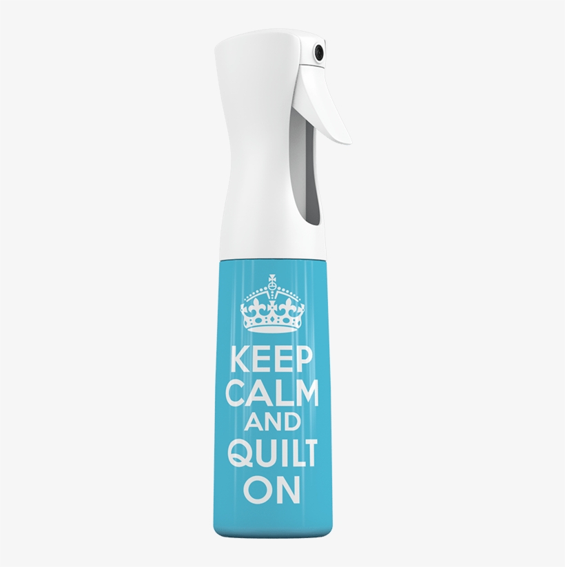 Keep Calm And Quilt On - Bottle, transparent png download