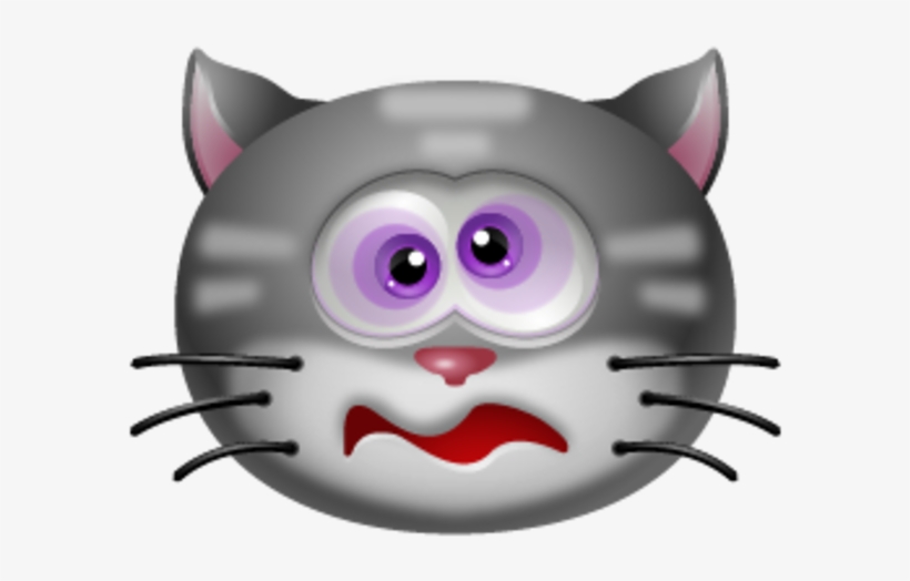 Cat Dizzy Icon - 黑 貓 Q 版, transparent png download