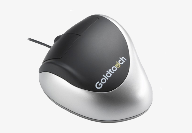 Goldtouch Usb Comfort Mouse - Ergoguys Goldtouch Ergonomic Mouse Left Hand Usb Corded, transparent png download