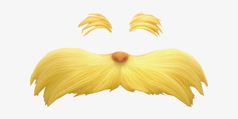 Was Ist Es My Storybook - Lorax Moustache, transparent png download