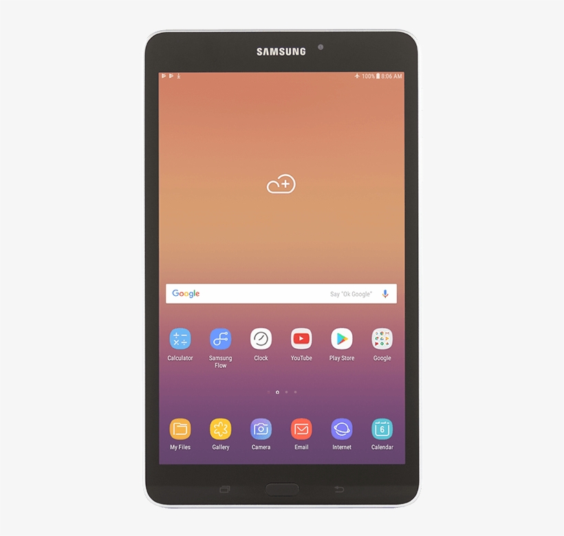 Samsung Galaxy Tab A - Samsung Galaxy Tab A 8.0 (2017), transparent png download