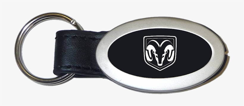 Au-tomotive Gold Ram Head Logo Black Oval Leather Key - Ram 16 Oz Mug, transparent png download