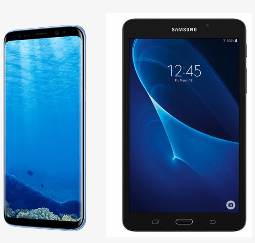 Samsung Galaxy S8 Plus, 64gb - Coral Blue, transparent png download