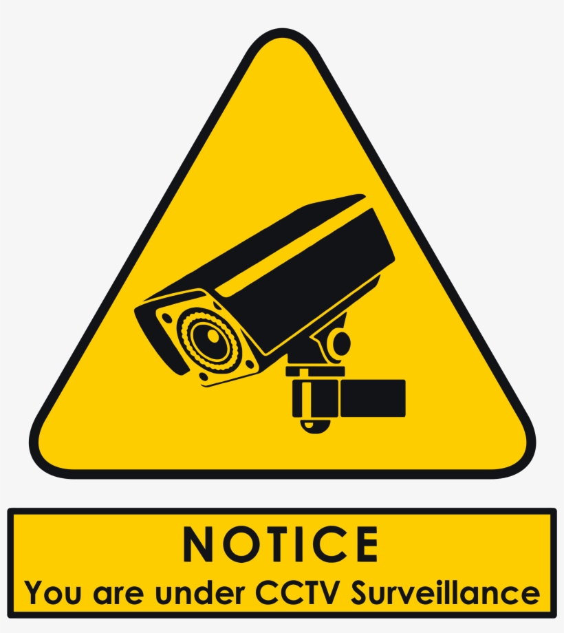 Open - Premises Is Under Cctv Surveillance, transparent png download