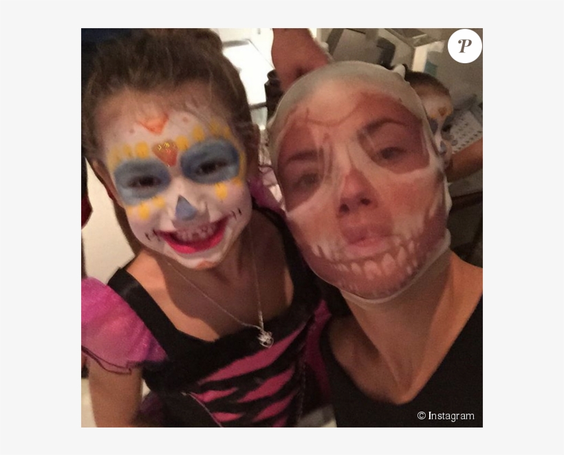 Adriana Lima A Feté Halloween Avec Ses Filles Valentina - Adriana Lima, transparent png download