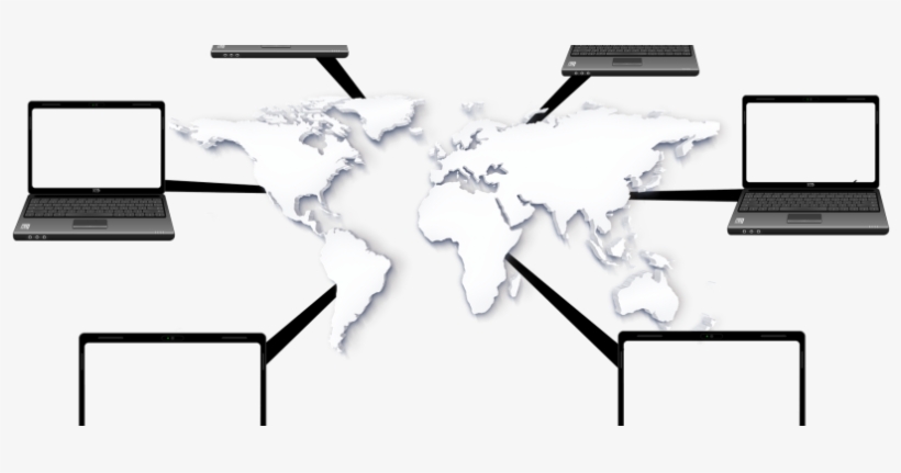 Overcoming Barriers To Online Group Work - Red De Computadoras Png, transparent png download