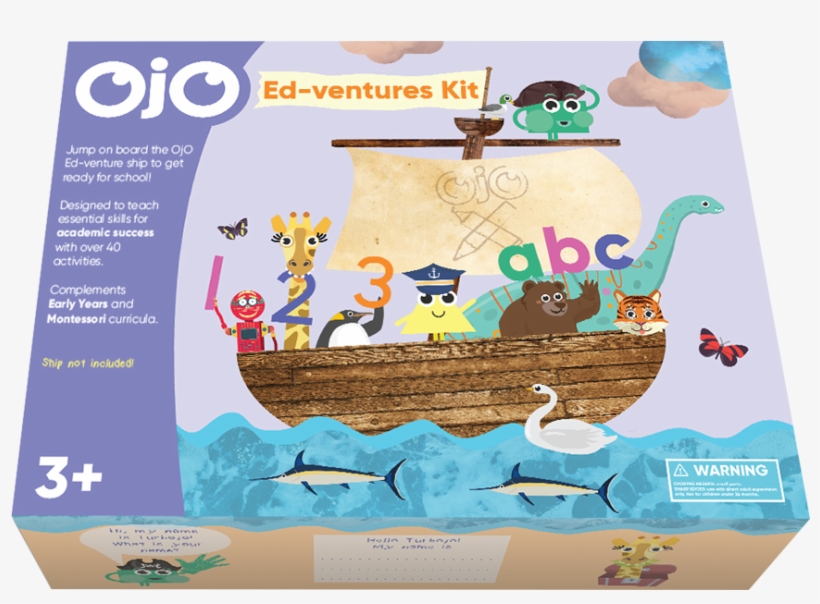 Ojo Ed-ventures Kit, Learn With Ojo, Educational Toys, - School, transparent png download