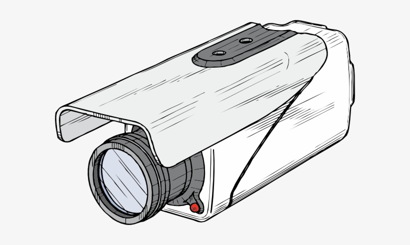Small - Cartoon Surveillance Camera, transparent png download