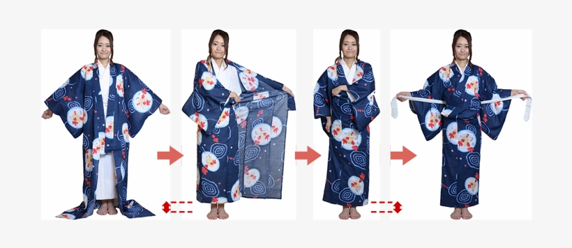 You Should Use A Kimono Cord , Which You Tie Around - Tie A Kimono, transparent png download