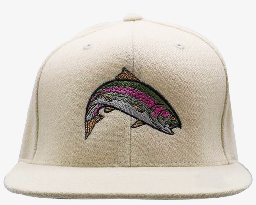 "rainbow Trout" Natural Snapback Cap - Cap, transparent png download