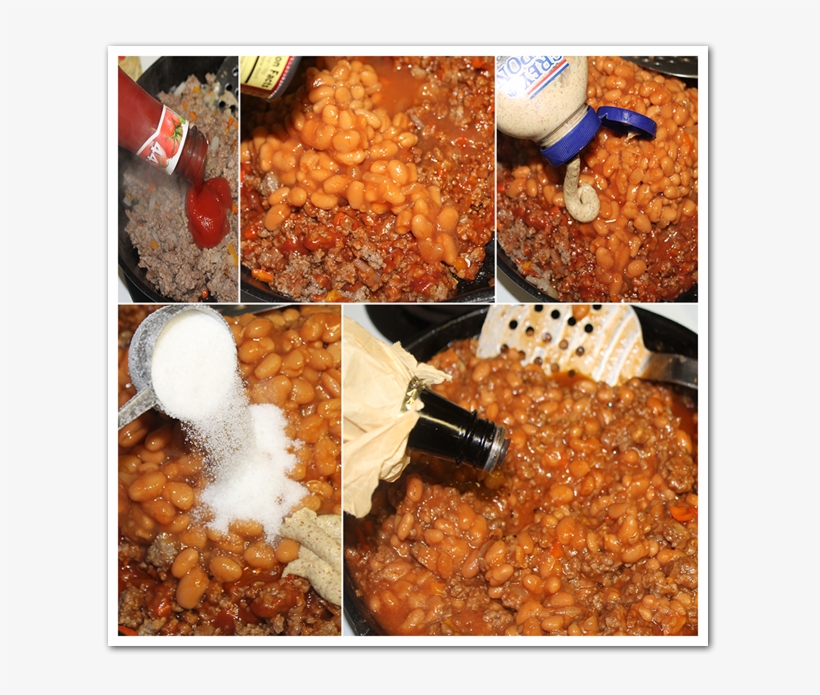 Add Pork And Beans, Ketchup, Brown Sugar, Mustard Put Baked Beans PNG