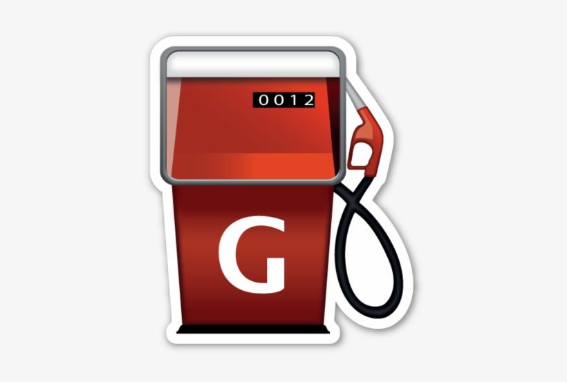 Gastank Sticker - Gas Emoji, transparent png download