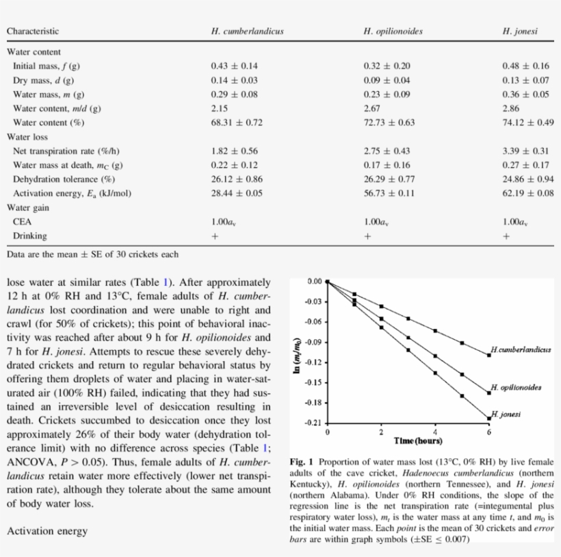 Comparison Of Water Balance Characteristics Of Female - Number, transparent png download