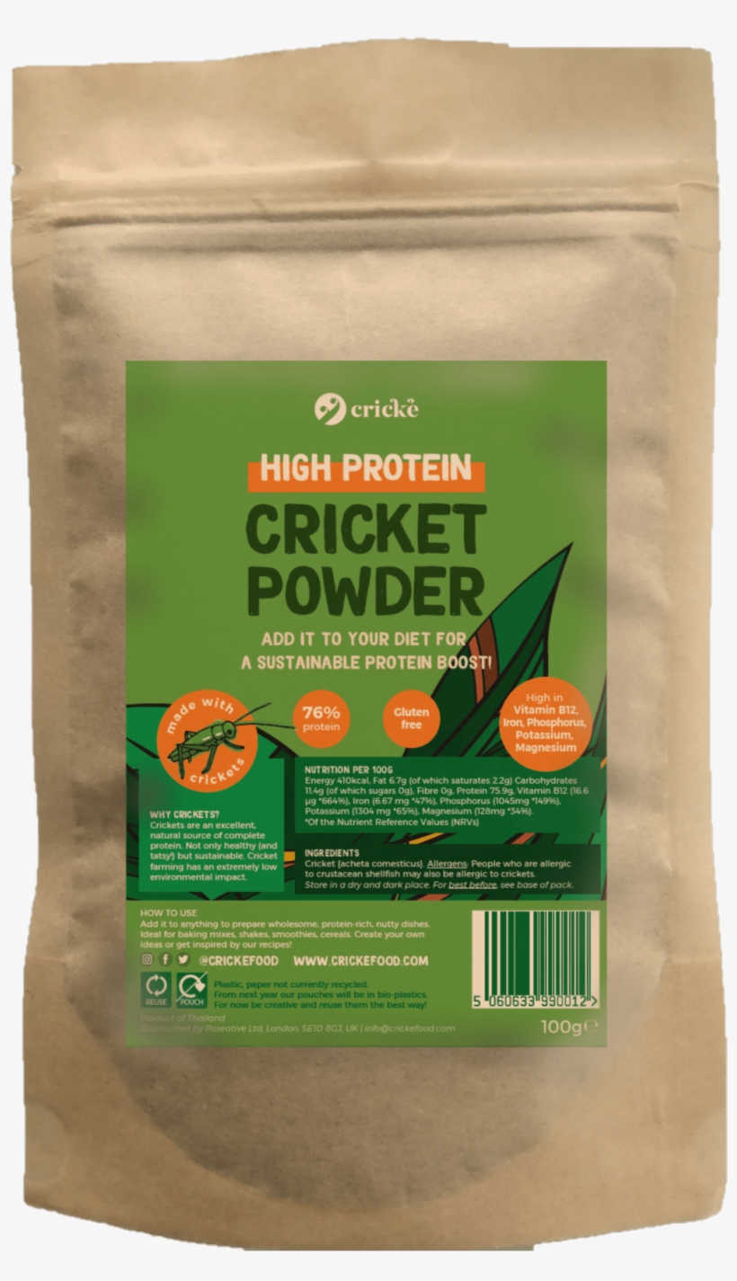 Cricket Powder Front Min - Split Pea, transparent png download