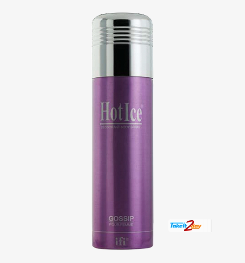 Hot Ice Gossip Deodorant Spray - For Men, transparent png download